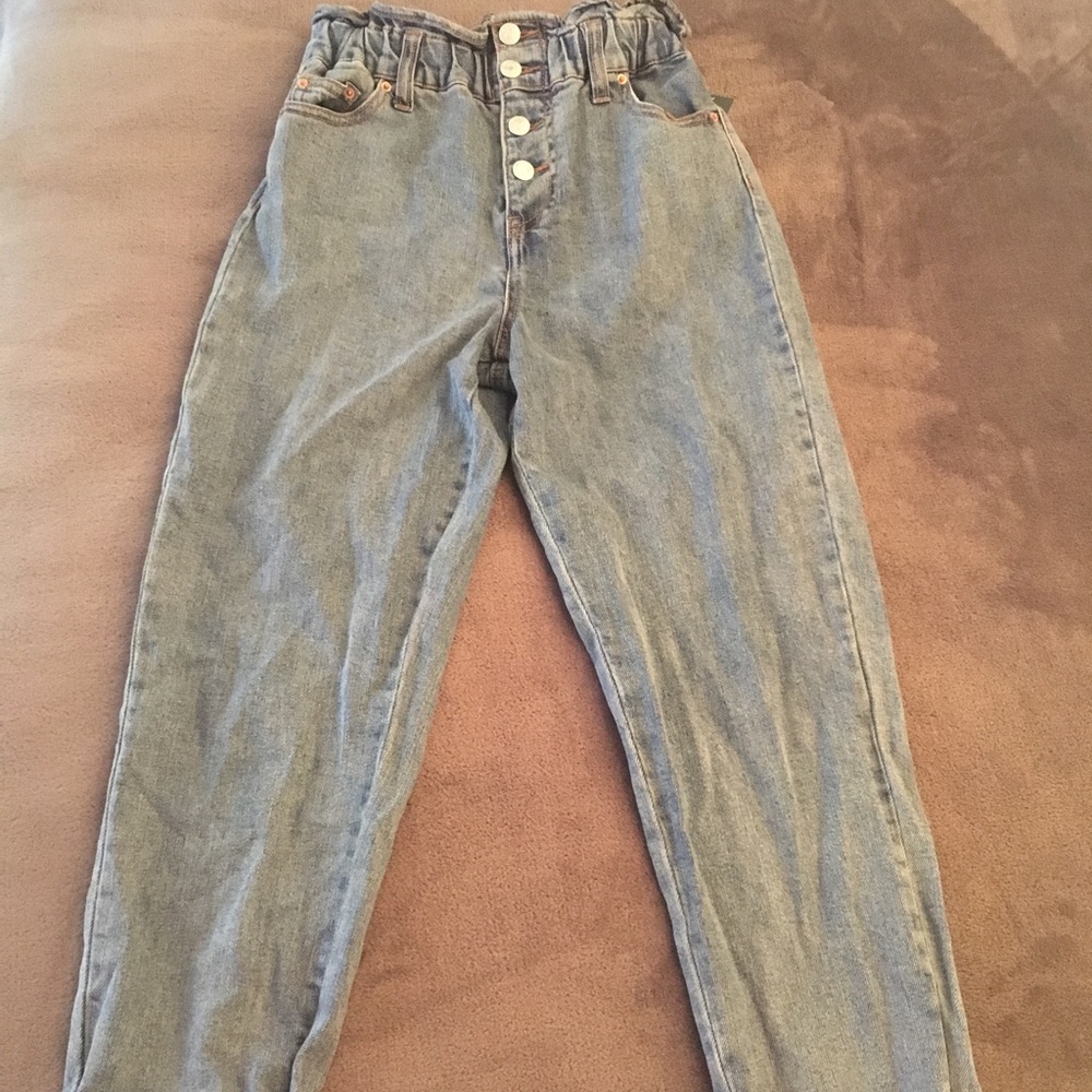 Paper bag jeans